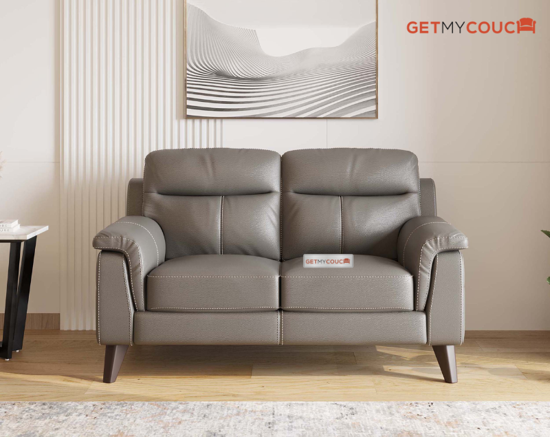 Casto Leather 2 Seater Sofa