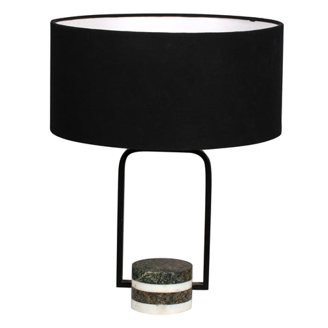 Nordic Table Lamp In Natural Marble