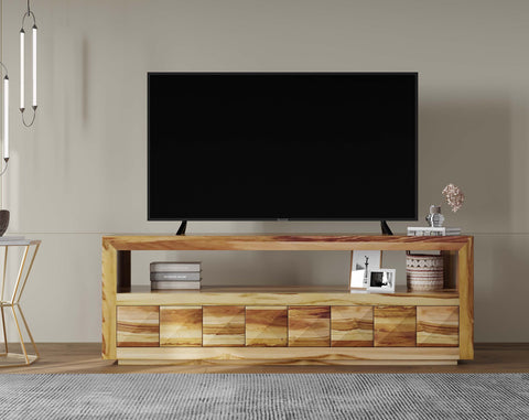 Nova TV Unit in Pure UP Teak Wood