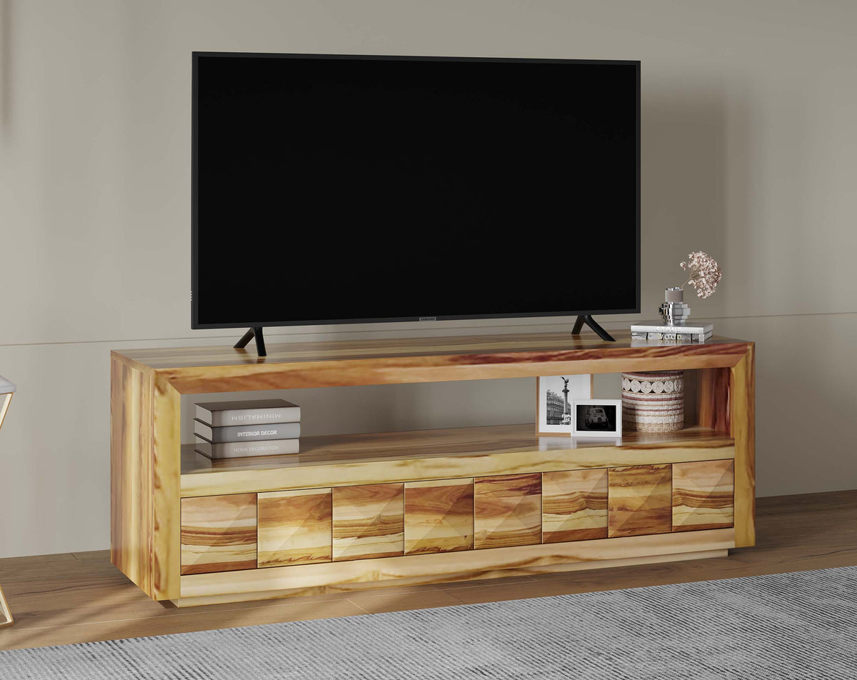 Nova TV Unit in Pure UP Teak Wood