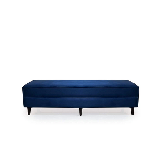 Imperial Bench in Velvet Fabric