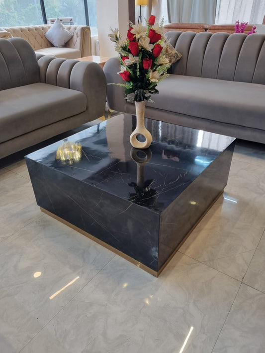 Brave Coffee Table in Fox Marble Top