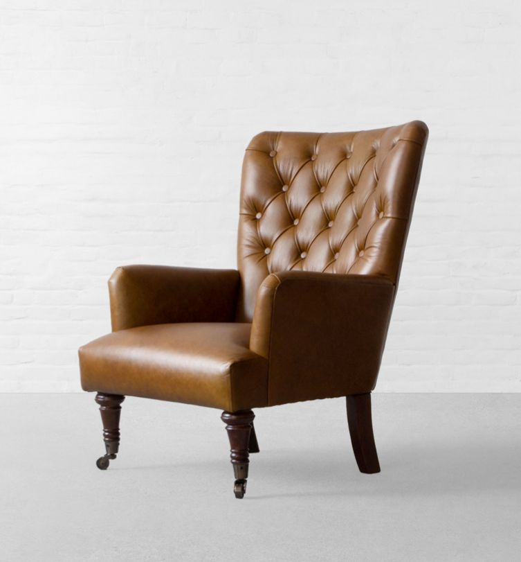 Charlotte Chesterfield   Wing Chair