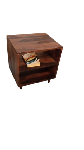 Open Bedside Table In Sheesham Wood