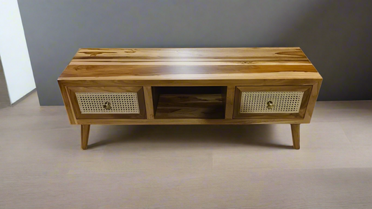 Baha TV Unit in Teak Wood